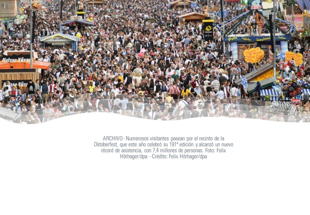 Foto del cierre de la Oktoberfest 2026 con millones de asistentes